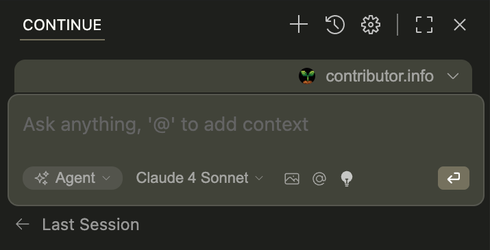 A Fresh Coat of Code: Continue's New VS Code Interface