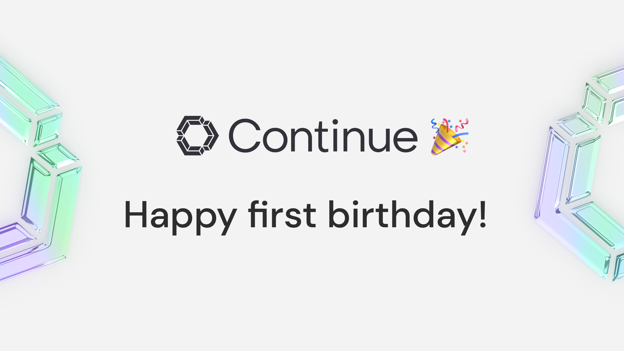 Happy 1st birthday, Continue!